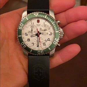 Swiss army chronograph watch